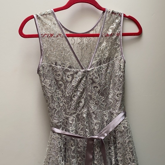Lace Tank Dress and Beaded Sash - Picture 7 of 8